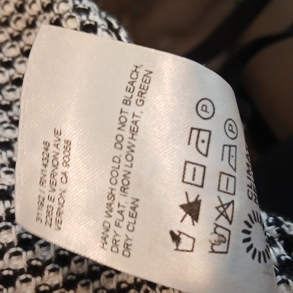 Reformation Lorenzo Organic Cotton Sweater Tank size L - Picture 7 of 8